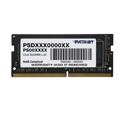 Patriot NB MMOIRE 4GB PC21300 DDR4/PSD44G266681S PATRIOT (1 x 4GB, 2666 MHz, RAM DDR4, SO-DIMM), Mmoire vive