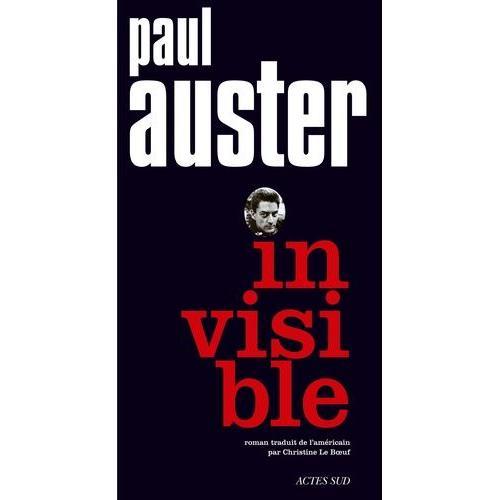 Invisible   de paul auster  Format Beau livre 