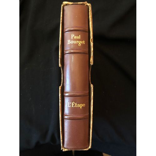 Paul Bourget L Etape, Sous Embotage, 1929, dition Dfinitive, Hachette   