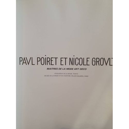 Paul Poiret Et Nicole Groult Tokyo 1985   de Ken Mori 