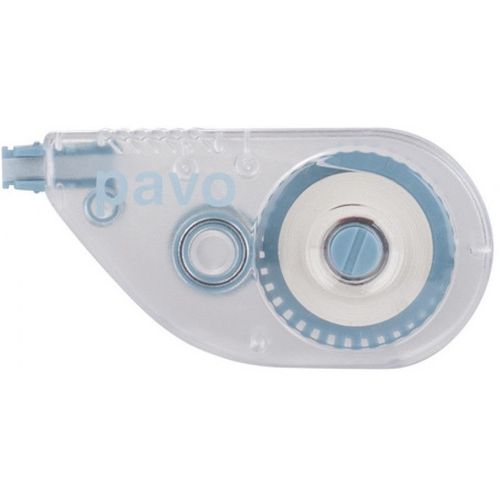 Pavo Pavo Roller Correcteur Jetable Sideway, 4,2 Mm X 8,5 M Noir