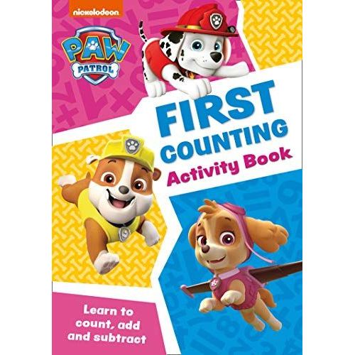 Paw Patrol First Counting Activity Book    Format Broch 