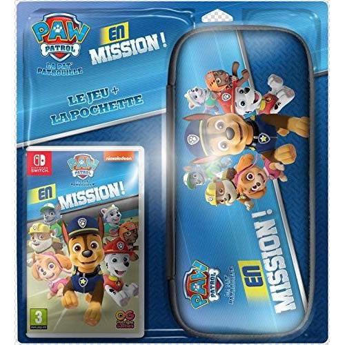 Paw Patrol La Pat' Patrouille En Mission - Jeu + Sacoche Switch