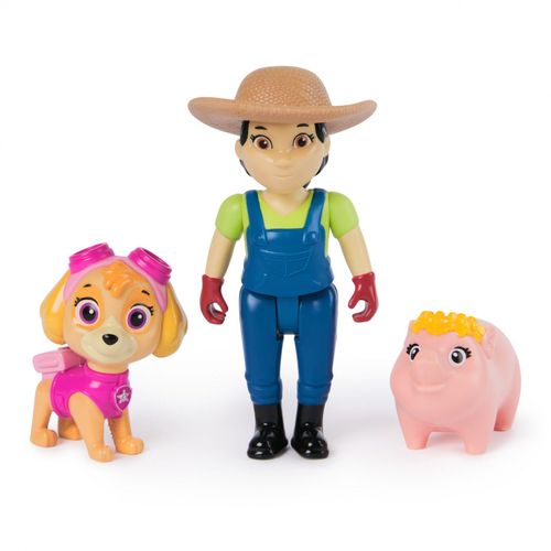 Paw Patrol Skye, Farmer Yumi & Piggie