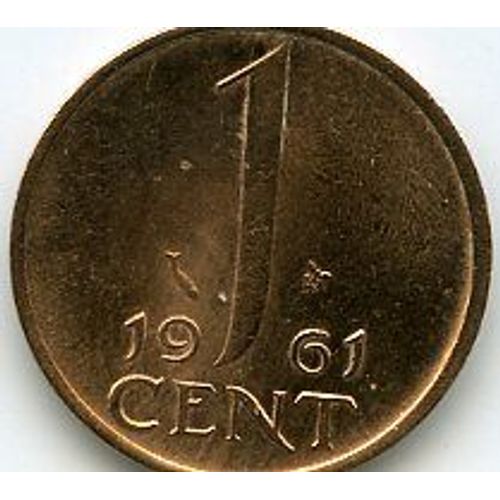 Pays Bas 1 Cent 1961
