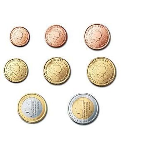 Pays-Bas 2003 +++ Srie Complte 1ct-2euro Neuve+++Unc Issue De Rouleaux Bancaires+++Tres Rare+++
