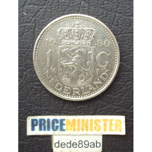 Pays-Bas.. Pice De 1 Florin (Ou Gulden) De 1980 .  Juliana Koningin Der Nederland .