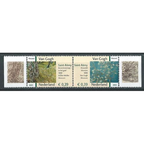 Pays Bas Van Gogh Peintures Saint Rmy 2003 Avec Vignettes N 2003 Et 2004