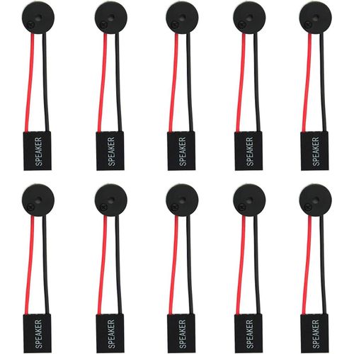 PC Carte mre Interne Haut-Parleur Piezo BIOS Alarme Buzzer pour Arduino Computer Case DIY (Pack de 10)