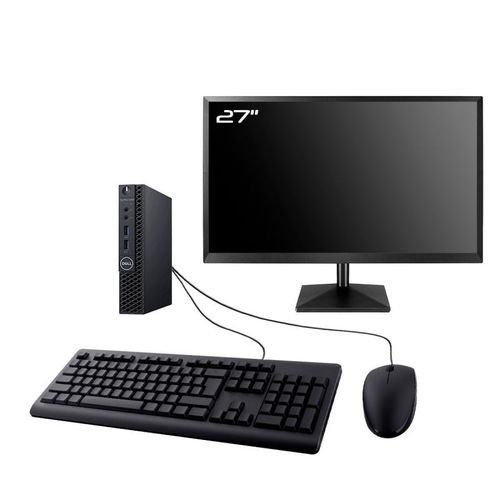 PC Dell Optiplex 3060 Micro Ecran 27