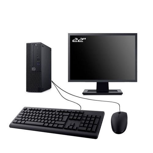 PC Dell Optiplex 3060 SFF Ecran 22