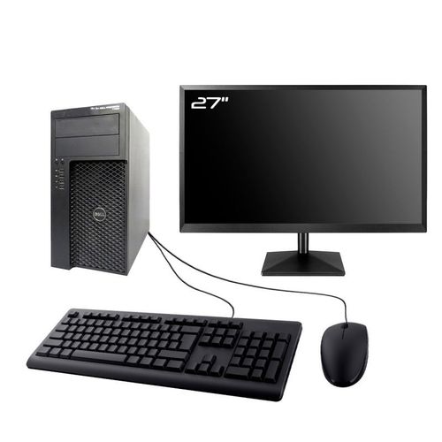 PC Dell Precision T1650 MT Ecran 27