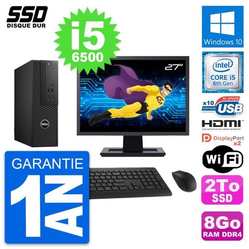 PC Dell T3420 SFF Ecran 27