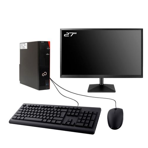 PC Fujitsu Celsius J580 SFF Ecran 27