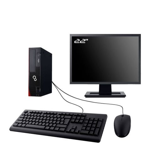 PC Fujitsu Esprimo D556 DT Ecran 22
