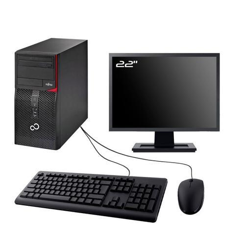 PC Fujitsu Esprimo P420 Tour Ecran 22