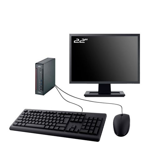 PC Fujitsu Esprimo Q556 Mini Ecran 22