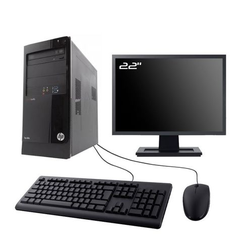 PC HP Elite 7500 Series MT Ecran 22