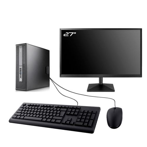 PC HP EliteDesk 800 G2 SFF Ecran 27
