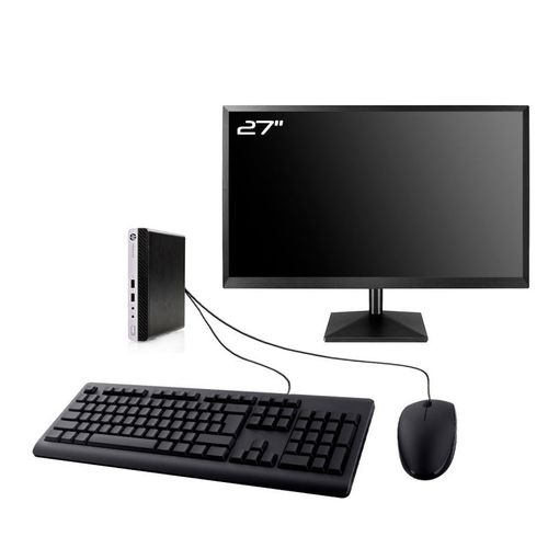 PC HP ProDesk 400 G3 Mini Ecran 27
