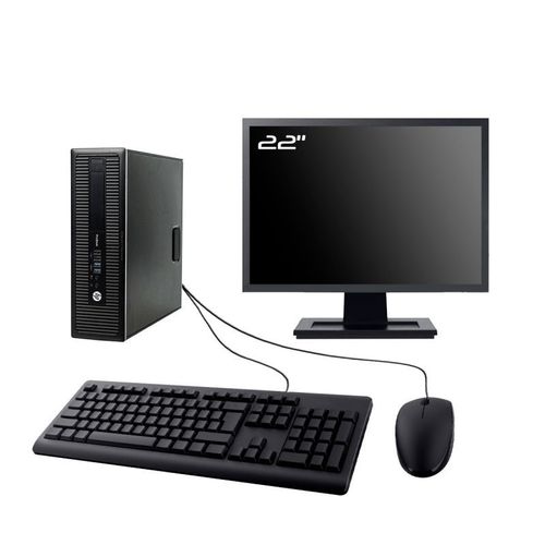 PC HP ProDesk 600 G2 SFF Ecran 22