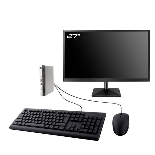 PC HP ProDesk 600 G3 Mini Ecran 27