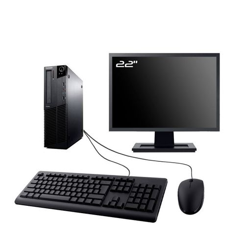 PC Lenovo M71e SFF Ecran 22