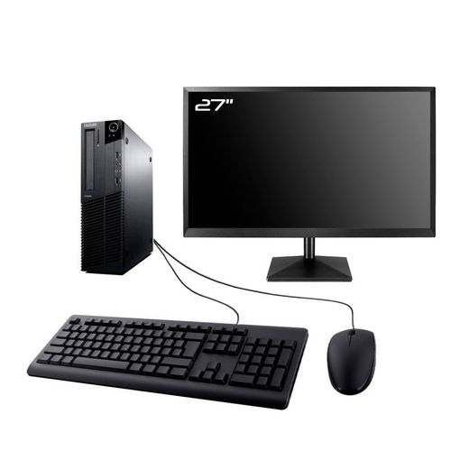 PC Lenovo M71e SFF Ecran 27