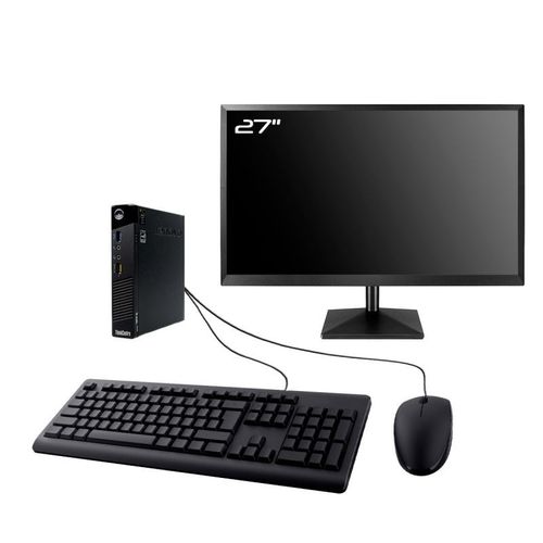 PC Lenovo M73 Tiny Ecran 27