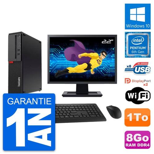 PC Lenovo M910s SFF Ecran 22