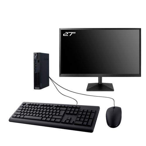 PC Lenovo M92p Tiny Ecran 27