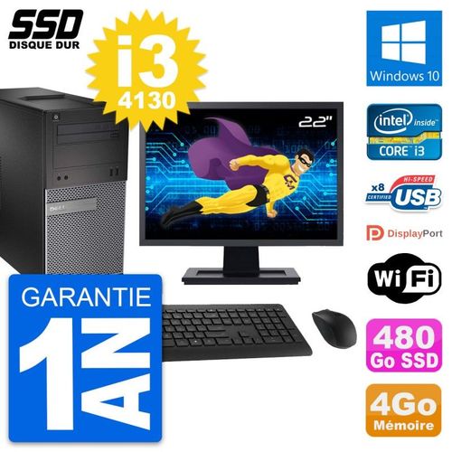 PC Tour Dell 3020 Ecran 22