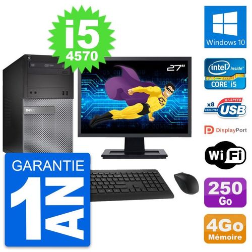 PC Tour Dell 3020 Ecran 27