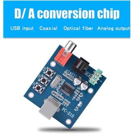 Pcm Carte D Codeur Usb Dac Vers S Pdif Carte D Codeur De Carte Son Mini Usb Hifi Sortie