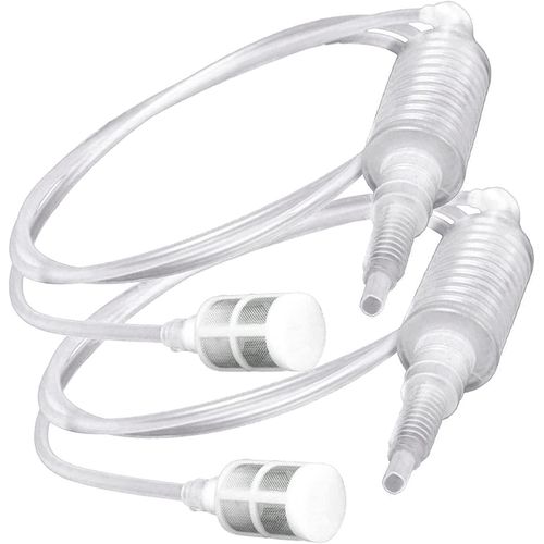 SHITOOMFE Vin Siphon Pompe Wine Siphon 2,5 M / 8,2 Pieds Silicone