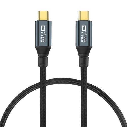 Pd100W Usb C Zu Usb C Datenkabel, Usb Typ C 3,2 Gen 2 Kabel 20V 5A Schnellladung 20Gbps Datenbertragung Untersttzung 8K Video Ausgang Kompatibel Mit Typ-C Gerten (0.5M/1.6Ft)[YIN4183289]
