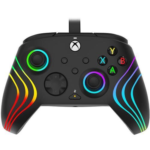 Pdp Afterglow Wave Noir Usb Manette De Jeu Pc, Xbox One, Xbox Series S, Xbox Series X