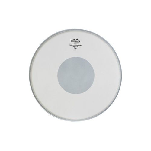 Peau De Caisse Claire 12'' - Remo Cs Controlled Sound Sable Rond Noir - Cs-0112-10