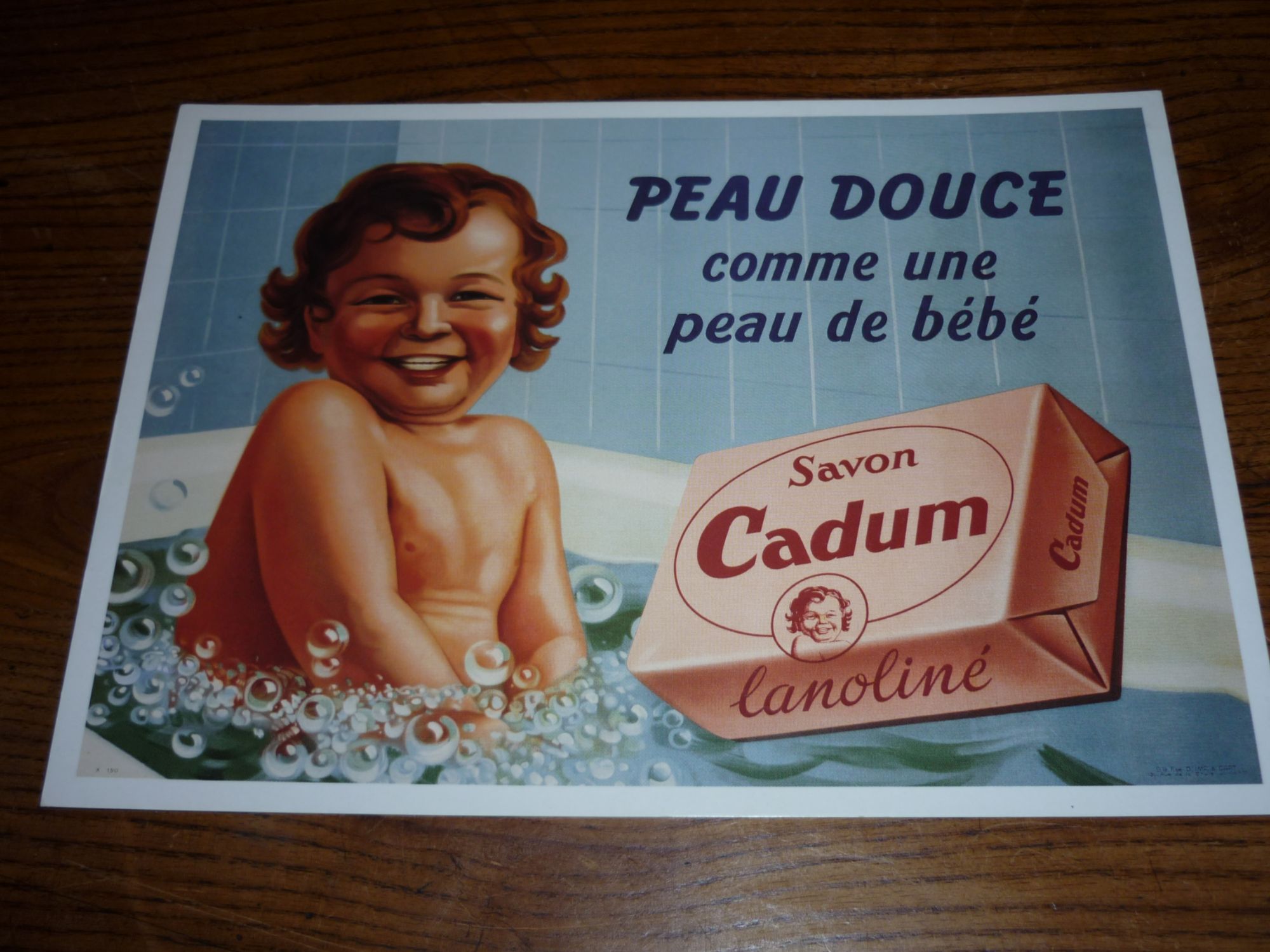 Peau Douce Comme Une Peau De Bebe Savon Cadum Lanoline Rakuten