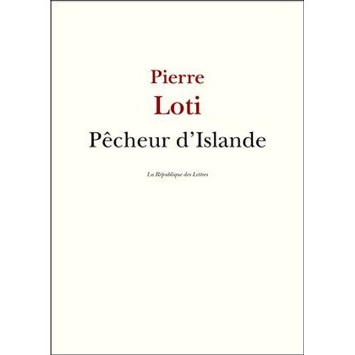 Pcheur D'islande  