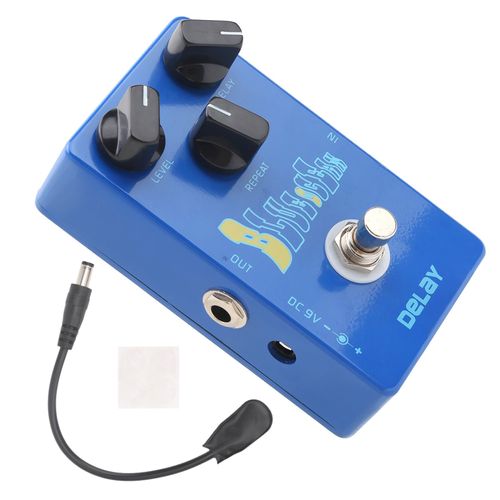 Pedale D'effet Delay True Bypass Processeur De Son Guitare Electrique Unite Monobloc
