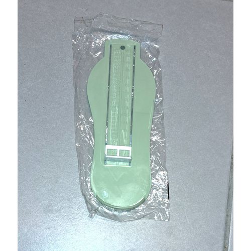 Pedimtre Enfant Bb Mesure La Taille Du Pied Appareil Vert Jusqu' La Pointure 30 Soit Chaussures 20 Cm - Neuf