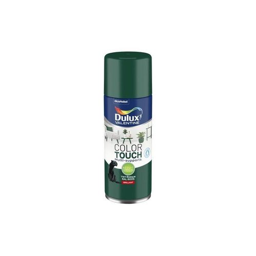 Peinture Arosol Color Touch Multi Supports Dulux Valentine Brillant Vert Basque 400ml