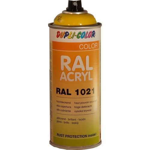 Peinture Ral Acryl 1021 Jaune Colza Brillant 400 Ml Duplicolor - Mo349522