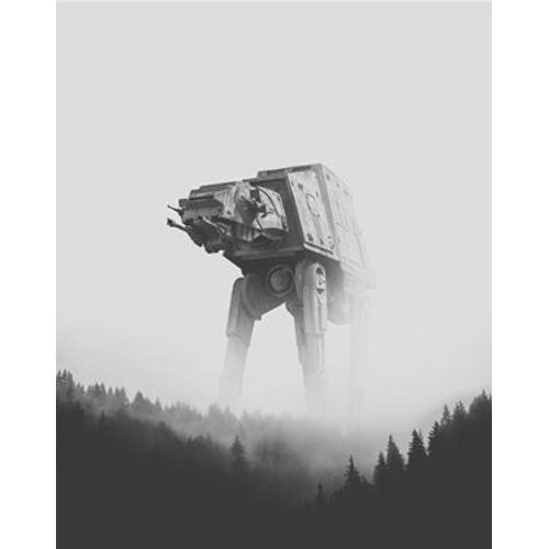 Peinture Sur Toile De Robot Magique Alien, Affiche Imprime, Image De Science-Fiction En Noir Et Blanc, Dcoration Murale 40x50cm No Frame