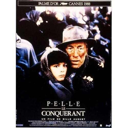 Pelle Le Conqurant - Vritable Affiche De Cinma - Format 60x80 Cm -  Bille August - Pelle Hvenegaard - Max Von Sydow - Erik Paaske - Anne 1987