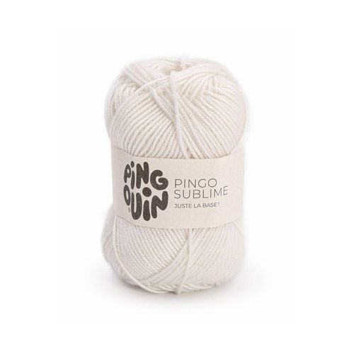 Pelote Pingo Sublime De Pingouin : Douceur Absolue Et Confort Exceptionnel Blanc