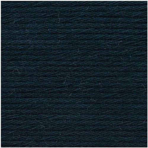 Pelotes De Fil  Tricoter Creative Cotton Aran De Rico Design - Laissez Libre Cours  Votre Crativit Avec Douceur Et Style ! 38 Bleu Fonce