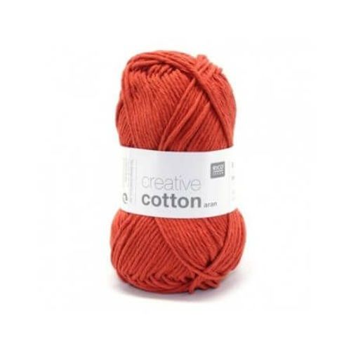 Pelotes De Fil  Tricoter Creative Cotton Aran De Rico Design - Laissez Libre Cours  Votre Crativit Avec Douceur Et Style ! 77 Renard