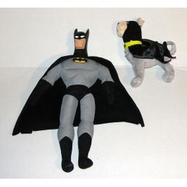 peluche batman 40 cm avec krypto le chien deguisé super heros dc comics |  Rakuten